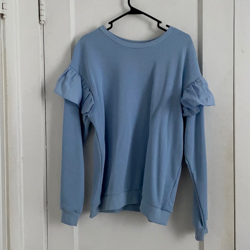 H&M Flutter Sleeve Sweatshirt
